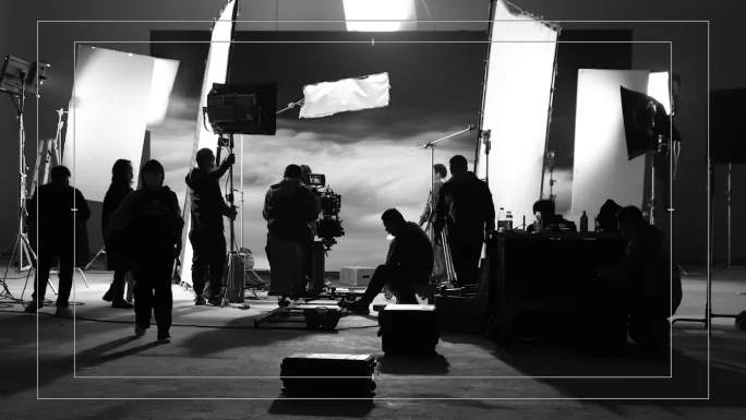 精彩视频专业拍摄团队工作场景